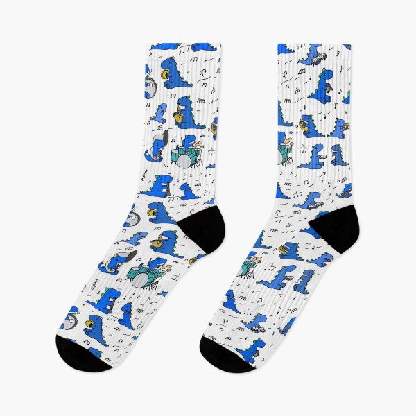 Item preview, Dinos Playing Music designed and sold by Lydia Conder.