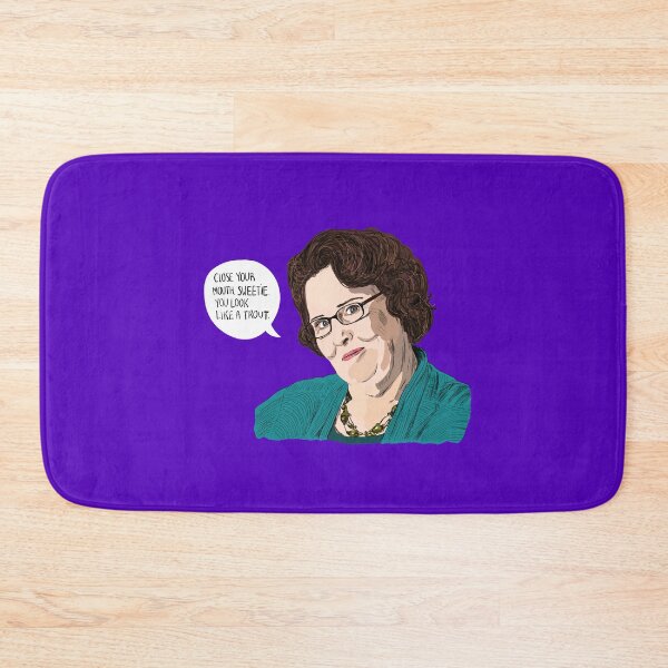 Item preview, Phyllis Quote Fan Art – “Close Your Mouth, Sweetie” The Office Inspired Design designed and sold by from here 2 mars.