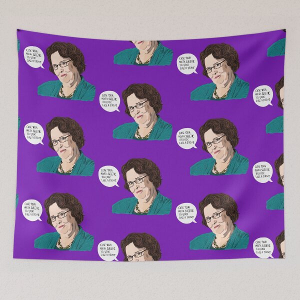 Item preview, Phyllis Quote Fan Art – “Close Your Mouth, Sweetie” The Office Inspired Design designed and sold by from here 2 mars.