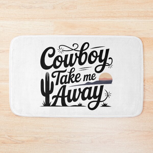 Item preview, Cowboy Take Me Away designed and sold by graphic-genie.