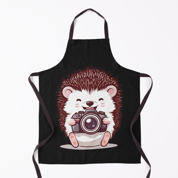 Artikelvorschau, Chibi Kawaii Igel Fotograf – Süßes Tier mit Kamera entworfen und verkauft von ColorSplash123.