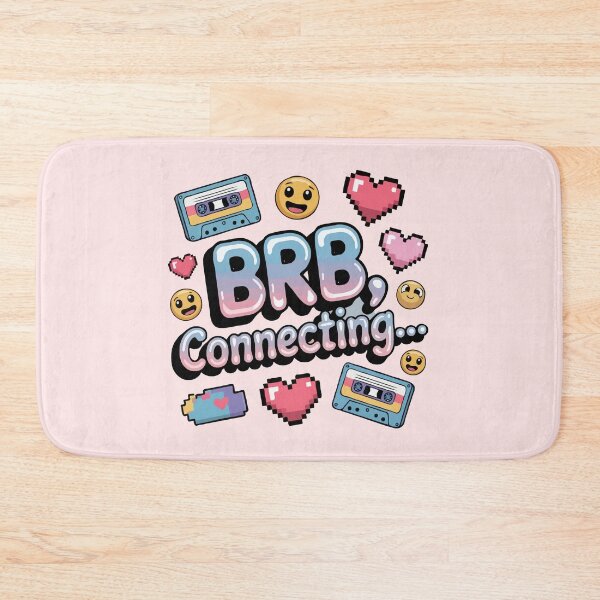 Item preview, BRB Connecting – Y2K Retro Internet Aesthetic Design designed and sold by shaswag.