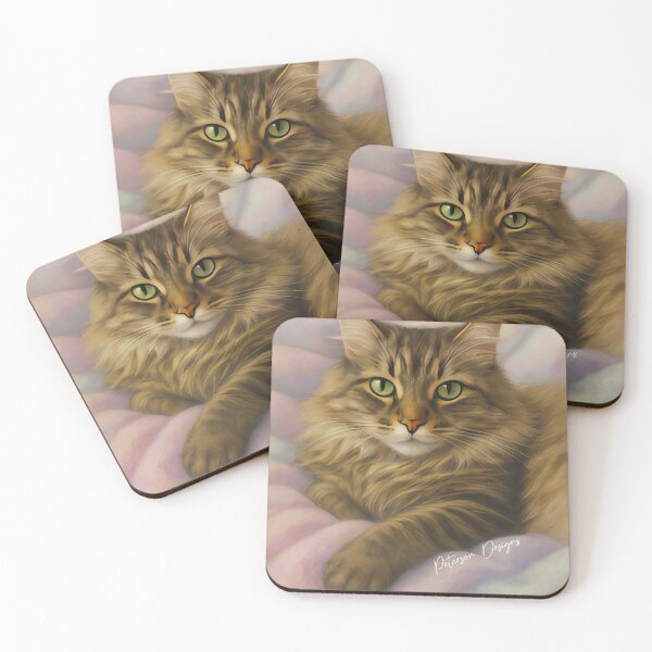 Item preview, Domestic Longhair Tabby #1 designed and sold by Peterson Designs.