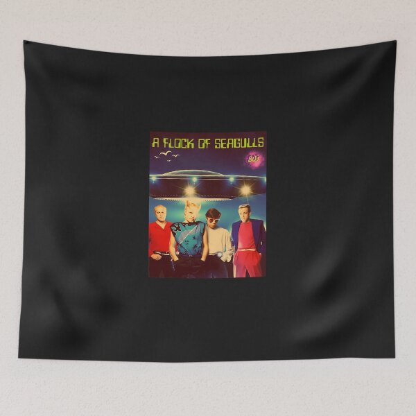 Item preview, A-Flock-Of-Seagulls-New-Version--- designed and sold by MosheHalvorso.