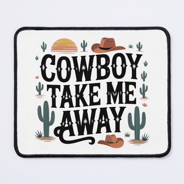Item preview, Cowboy Take Me Away designed and sold by graphic-genie.