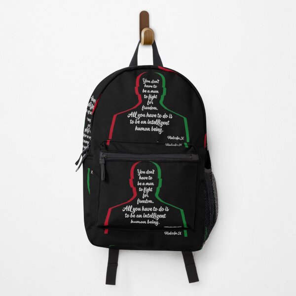 Item preview, Malcolm X | You Don’t Have To Be A Man To Fight For Freedom | Malcolm X Quotes designed and sold by TeesByAngelzB.