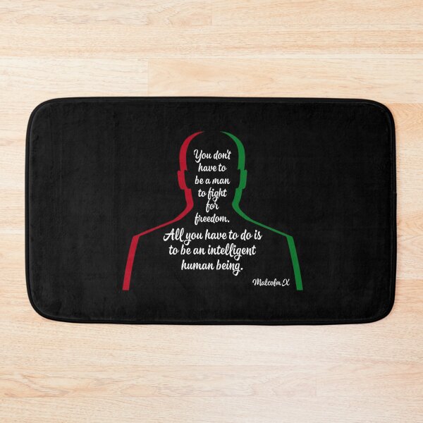 Item preview, Malcolm X | You Don’t Have To Be A Man To Fight For Freedom | Malcolm X Quotes  designed and sold by TeesByAngelzB.