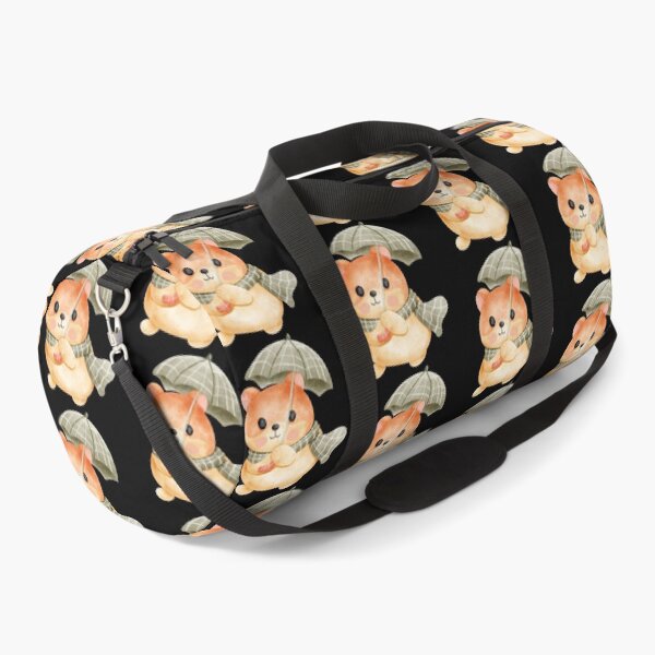 Item preview, Cute hamster with Umbrella and Scarf Design designed and sold by Pe.peach.
