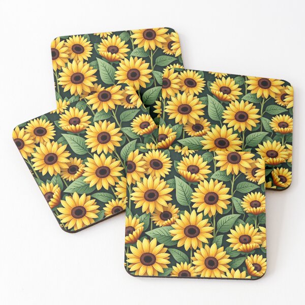 Item preview, Seamless Sunflower Pattern designed and sold by K@raksnalee.