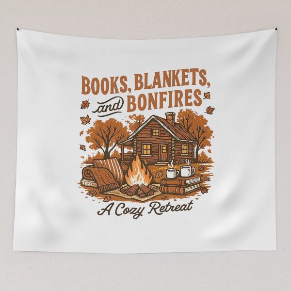 Item preview, Books Blankets and Bonfires designed and sold by Nilsolander.