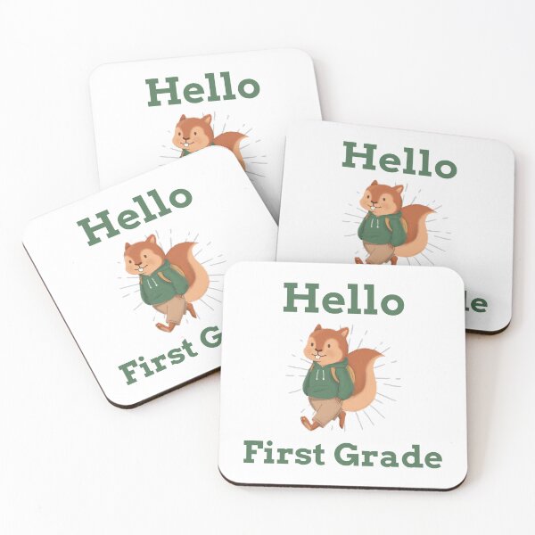 Item preview, Hello First Grade Back to School Vibes – Fun and Exciting First Day Design designed and sold by Ani-24.