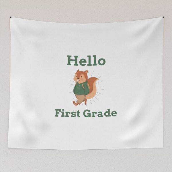 Item preview, Hello First Grade Back to School Vibes – Fun and Exciting First Day Design designed and sold by Ani-24.
