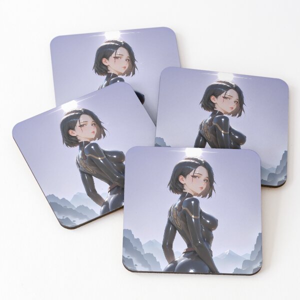 Item preview, Alita Battle Angel Mountain Sunrise Anime Girl designed and sold by Williamhallano.