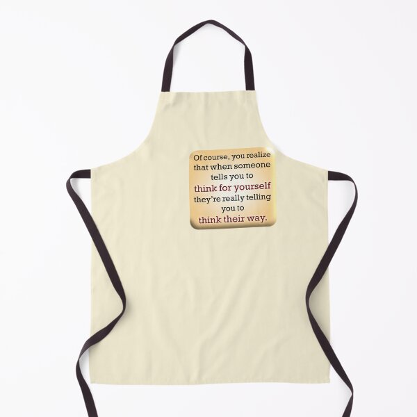 Item preview, Think for yourself, orange designed and sold by mntimg.