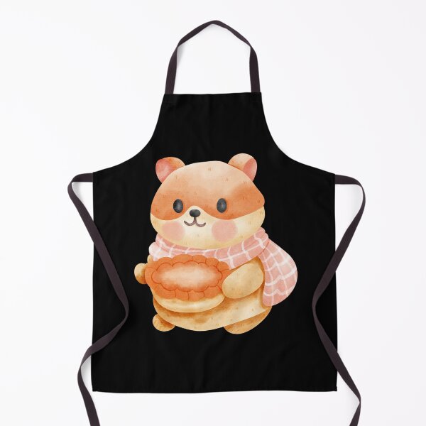 Item preview, Cute hamster with Pie and Scarf Design designed and sold by Pe.peach.