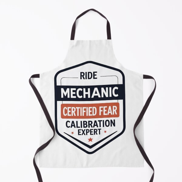 Item preview, Ride Mechanic Badge – Certified Fear Calibration Expert Amusement Park Tech Gift designed and sold by Coaster Culture Industries.