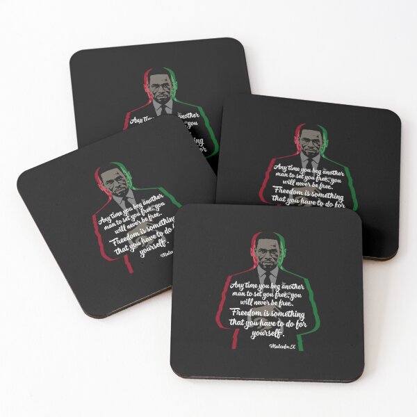 Item preview, Malcolm X | Freedom Is Something You Have To Do For Yourself | Malcolm X Quotes  designed and sold by TeesByAngelzB.