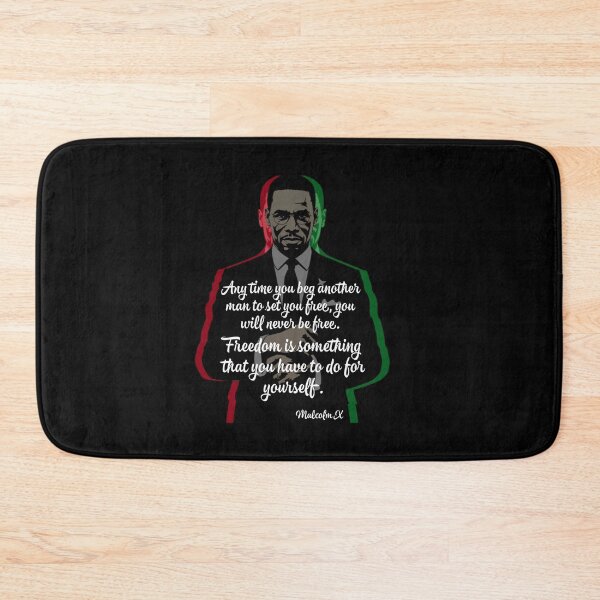Item preview, Malcolm X | Freedom Is Something You Have To Do For Yourself | Malcolm X Quotes  designed and sold by TeesByAngelzB.
