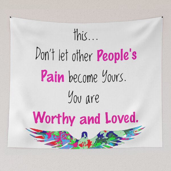 Item preview, To the Person Reading This - A Message of Self-Worth designed and sold by ArtisticDesignsbyLinda.