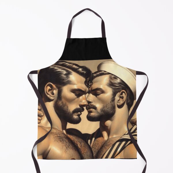 Item preview, 1940s Vintage Sailors "Come Closer" San Francisco Tom of Finland Tribute Gay Pride Graphic Design designed and sold by ItsAKinkThing.