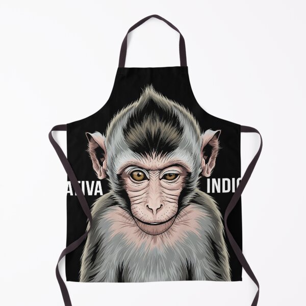 Item preview, Sativa Indica Monkey Meme - Funny Cannabis Macaque Art designed and sold by AV.