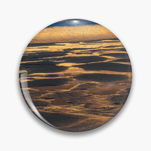 Item preview, Golden Tides - A Textural Beachscape designed and sold by Real Mindset Studio.