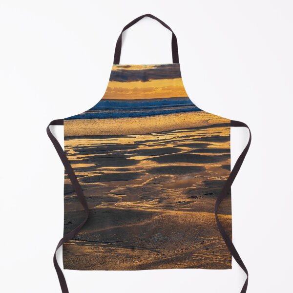 Item preview, Golden Tides - A Textural Beachscape designed and sold by Real Mindset Studio.