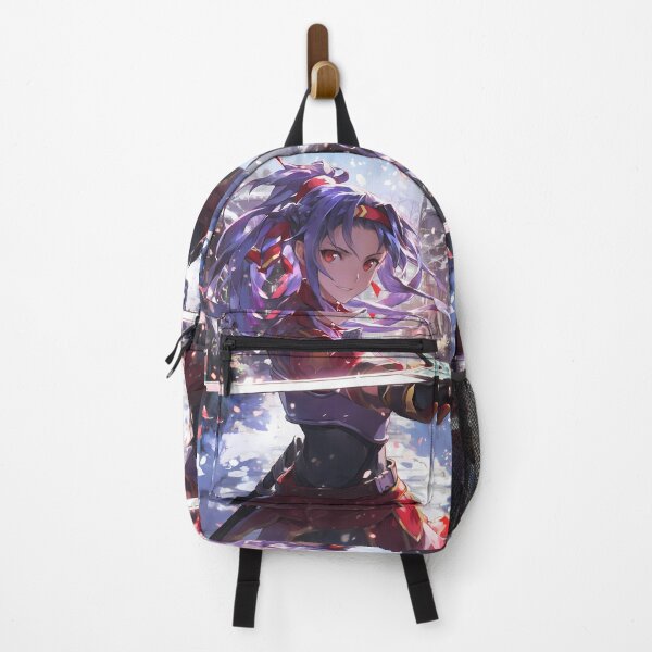 Item preview, Art Online Yuuki SAO Anime Purple Sword Snow Village Red Eyes designed and sold by Williamhallano.