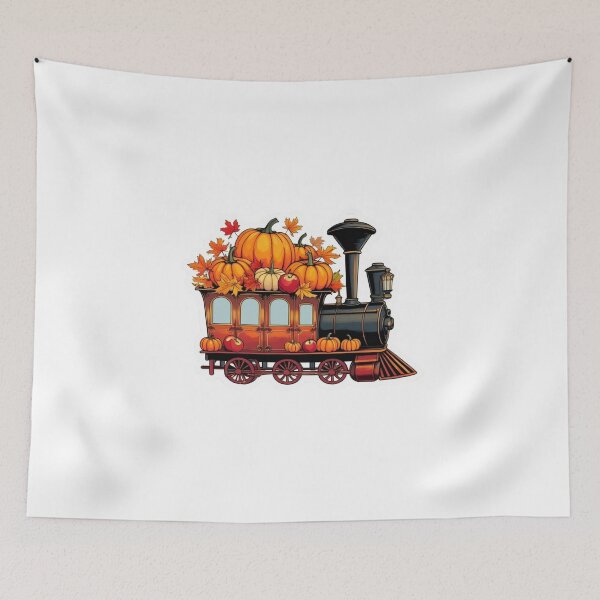 Item preview, Autumn Train designed and sold by CozyinTime.