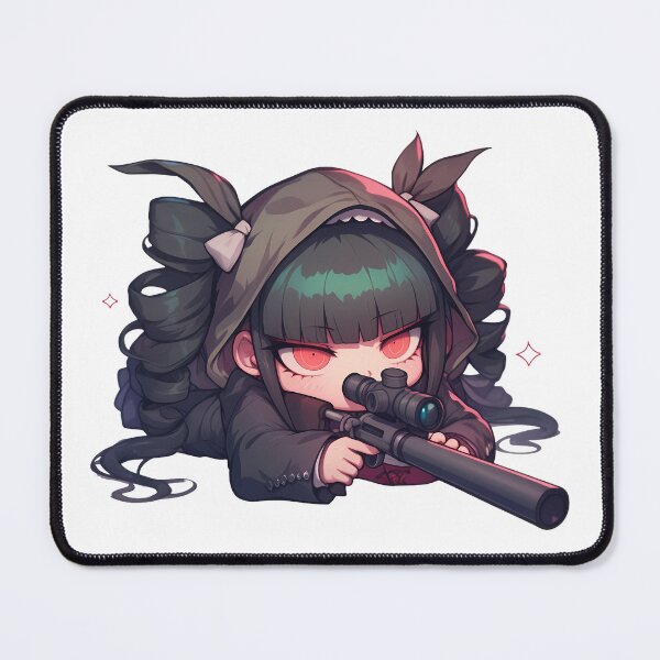 Item preview, Anime Celestia Ludenberg Danganronpa Chibi Sniper Stealth Intense designed and sold by Williamhallano.