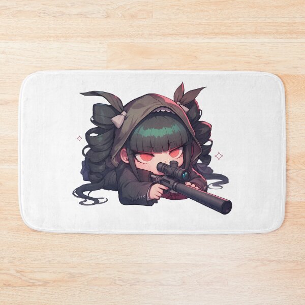 Item preview, Anime Celestia Ludenberg Danganronpa Chibi Sniper Stealth Intense designed and sold by Williamhallano.