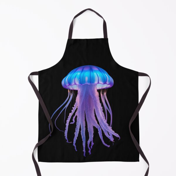 Item preview, Glowing Jellyfish Art – Vibrant Ocean Sea Creature designed and sold by SamartkitDesign.