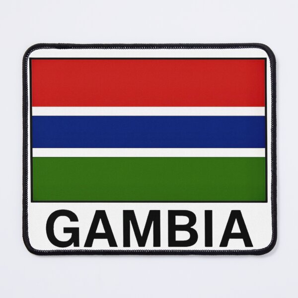 Item preview, Gambia Flag -- National Pride Design designed and sold by Myra365Art.