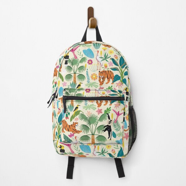 Item preview, Jungle Dreams Tiger Pattern on Cream designed and sold by JasmineAllan.