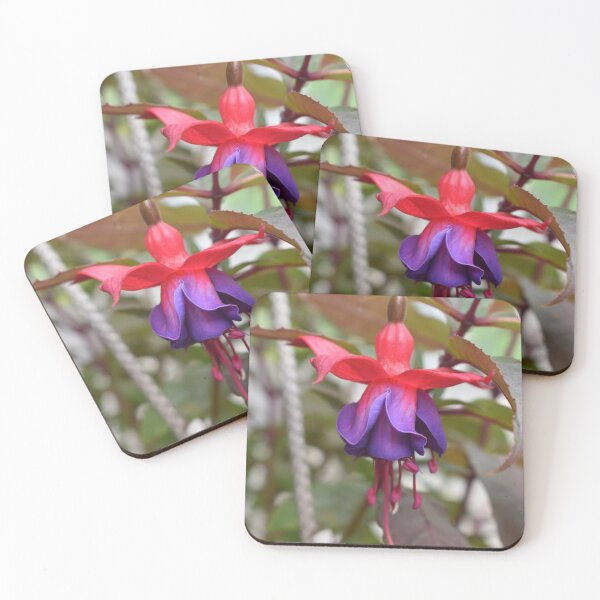 Item preview, Purple and Red Wave of Fuchsia Bloom designed and sold by Sakurafy.