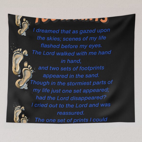 Item preview, Footprints designed and sold by ArtisticDesignsbyLinda.