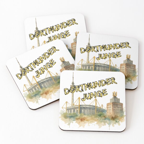 Item preview, Dortmund Boy – Stadium, Dortmunder U & Florianturm – Ruhrpott Watercolor designed and sold by Jawoahl.