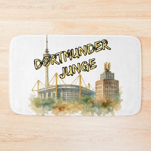 Item preview, Dortmund Boy – Stadium, Dortmunder U & Florianturm – Ruhrpott Watercolor designed and sold by Jawoahl.