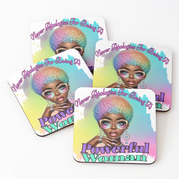 Item preview, Never Apologize For Being A Powerful Woman  designed and sold by Kitty Quinn Of Wonder Design's.