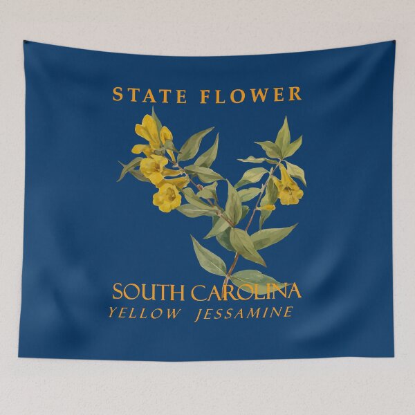 Item preview, South Carolina Territory Flower Yellow Jessamine designed and sold by taiche.