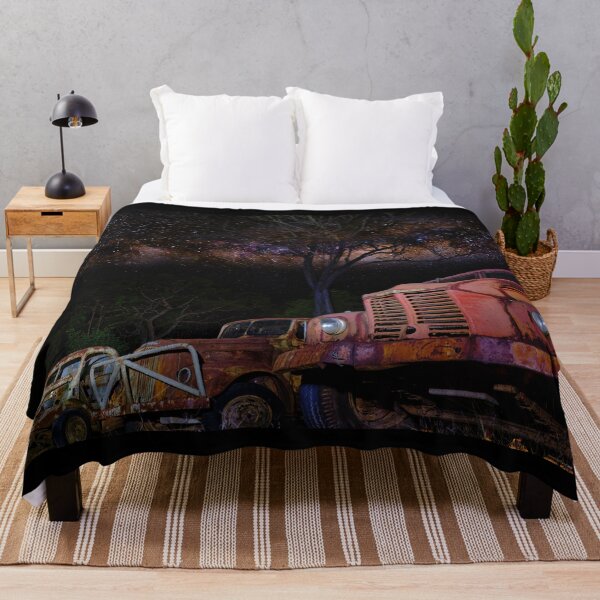 Item preview, Outback Australia Milky Way with Pickup Truck Wrecks designed and sold by Adam Gormley.