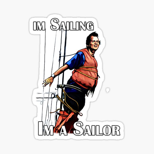 Im Sailing Sticker