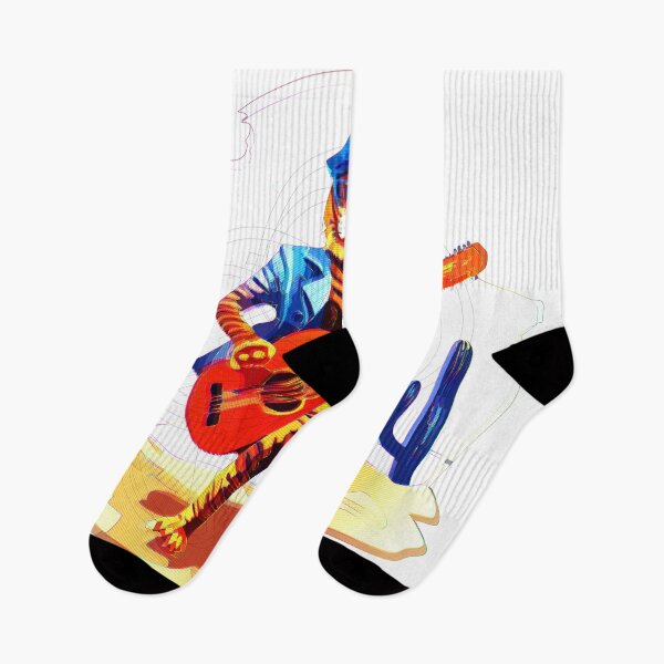 Item preview, tiger playing jazz  guitar designed and sold by Tigerbuck's.
