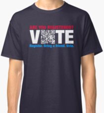 Vote QR Code Election Classic T-Shirt