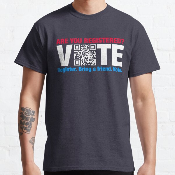 Vote QR Code Election Classic T-Shirt
