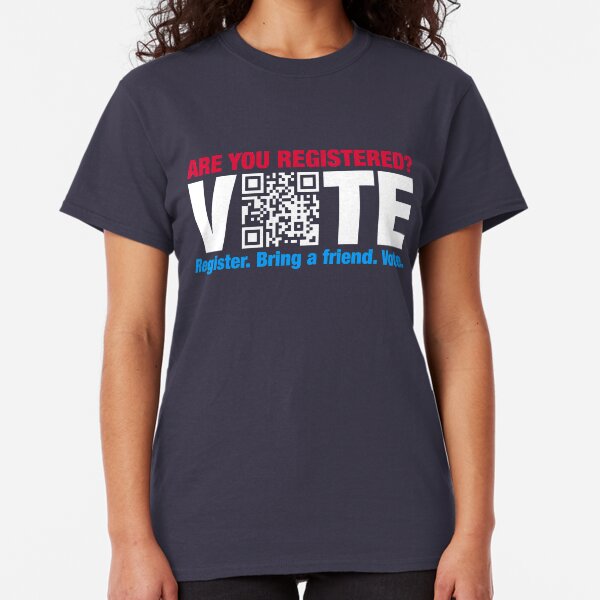 Vote QR Code Election Classic T-Shirt