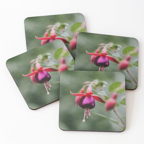 Item preview, Purple and Red Wave of Fuchsia single Bloom designed and sold by Sakurafy.