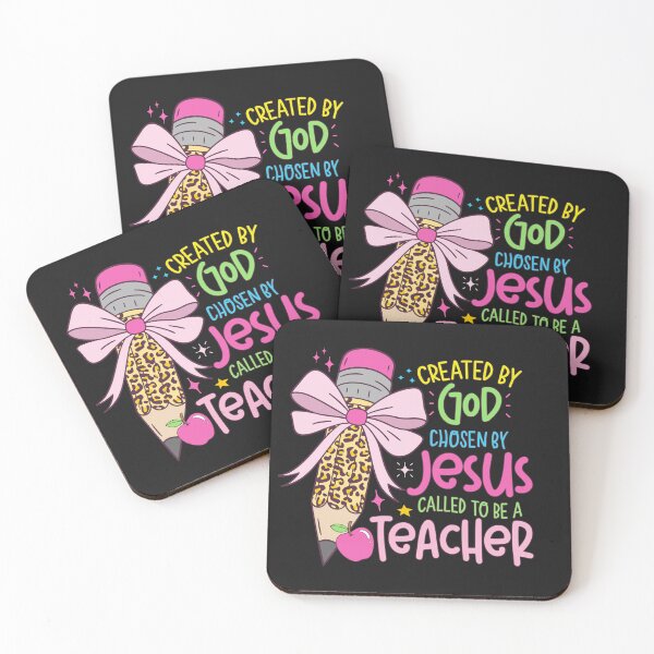 Item preview, Colorful Faith-Based Teacher Design designed and sold by AlienOccupation.