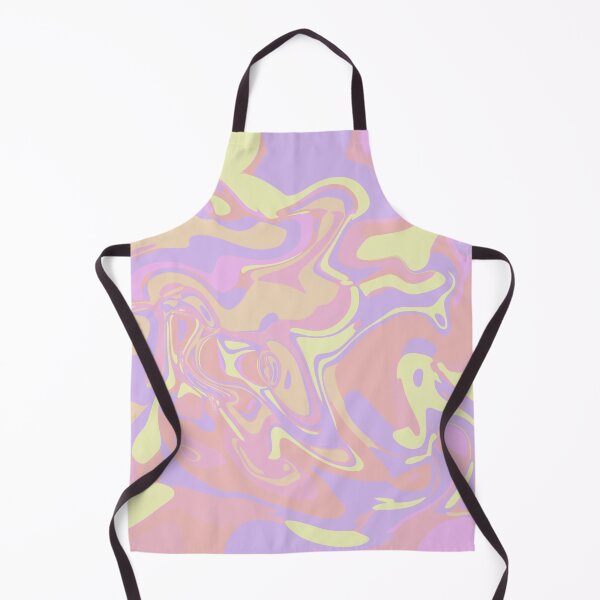 Item preview, Minimal Pastel Fluid Art – Light Pink and Yellow Abstract Pattern designed and sold by Zeddessay.