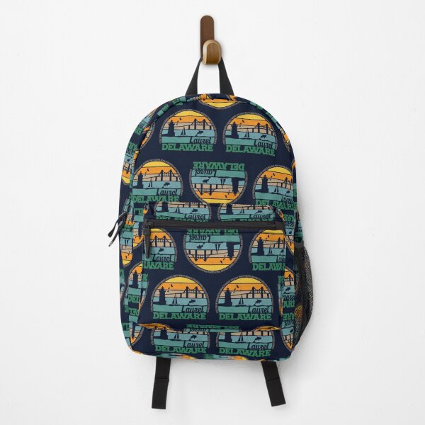 Item preview, Laurel Delaware Retro Sunset Local Pride Logo  designed and sold by CRHPOD20.
